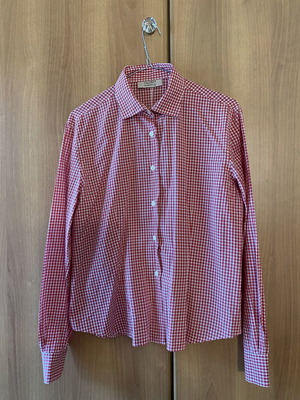 Colori women's checked shirt new, size L, cotton