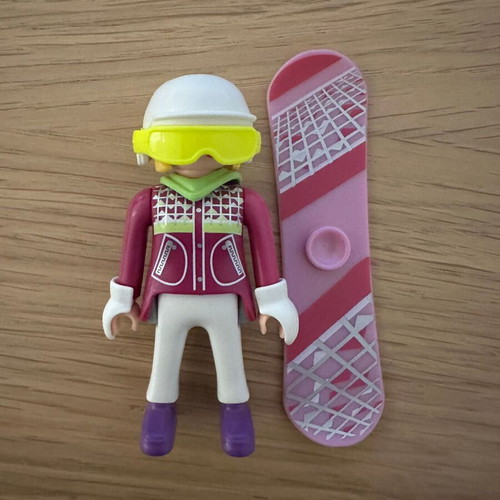 Playmobil 9147 Snowboarder Series 11 like new