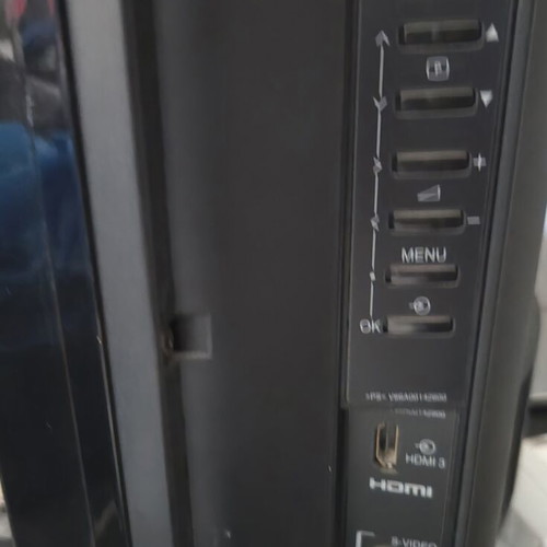 Toshiba REGZA Z Series 47" LCD TV used, no image, for parts or repair