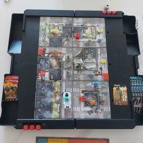 Zombicide Travel 2nd Edition Board Game like new