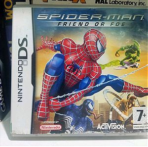 Spiderman Friend or Foe για Nintendo DS πλήρες