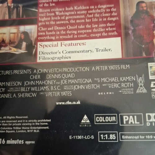 Suspect DVD used, action thriller with subtitles