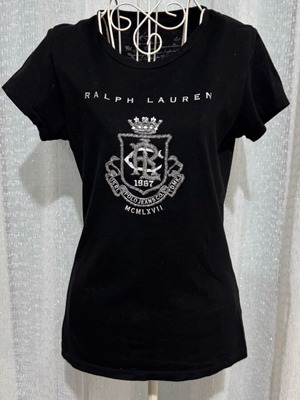 T-shirt Ralph Lauren vintage σε άριστη κατάσταση, βαμβακερό, μέγεθος S