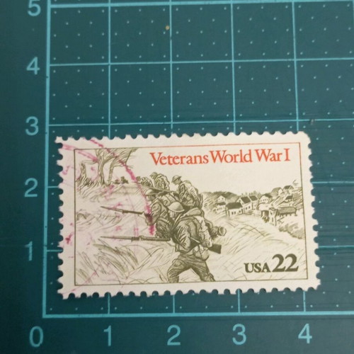 United States stamp 1985 Veterans World War I like new