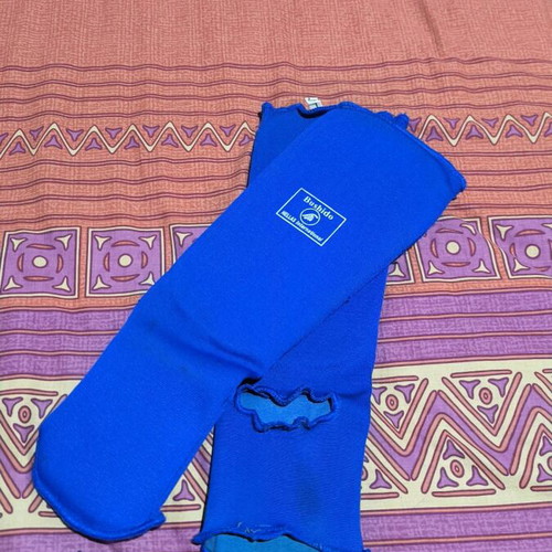 Cloth shin guards for martial arts like new