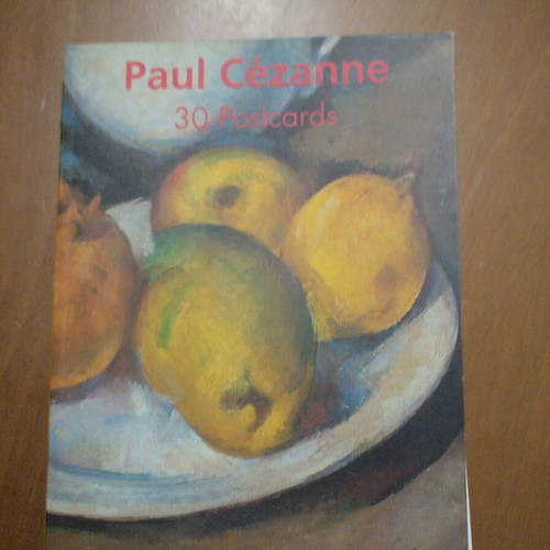 Paul Cézanne set, 30 postcards used