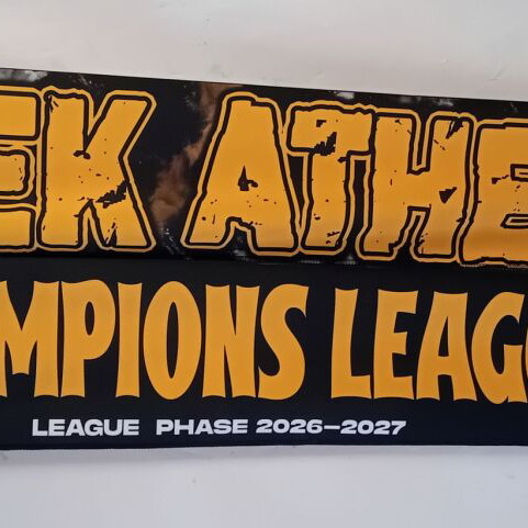 AEK Athens Champions League 2026-2027 collectible scarf