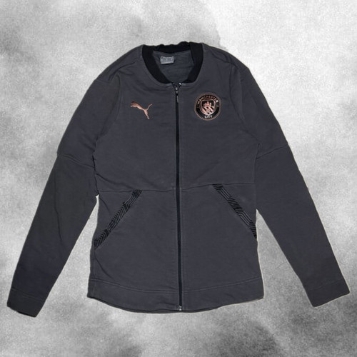 Puma x Manchester City Track Jacket like new, charcoal gray