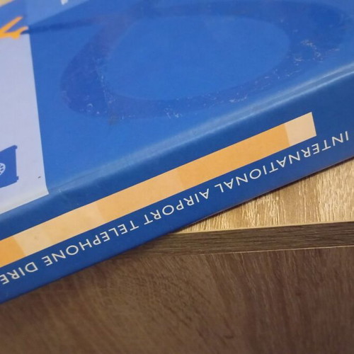 Athens International Airport Telephone Directory 2012 like new