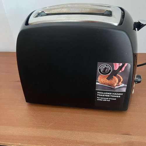 Russell Hobbs toaster used, black, lightly used