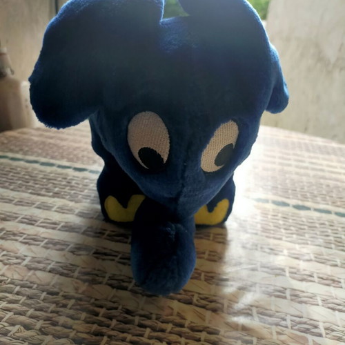 Blue elephant plush toy