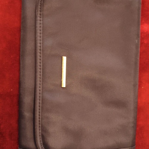 Helena Rubinstein Vintage Hanging Toiletry Bag like new, black
