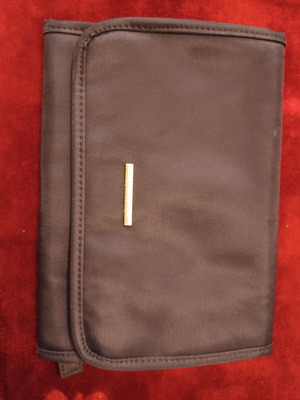 Helena Rubinstein Vintage Hanging Toiletry Bag like new, black