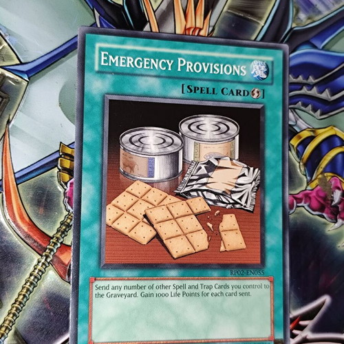 Emergency Provisions Yu-Gi-Oh Spell Card new
