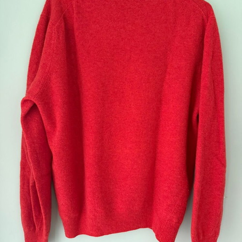Oxford Company wool sweater red like new, size M