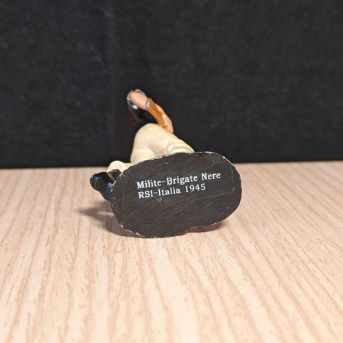 Collectible Miniature Figure Italian Soldier Milite Brigate Nere RSI 1945 like new
