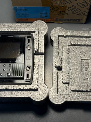 Bticino axolute 349312 internal door phone unit anthracite new, unused
