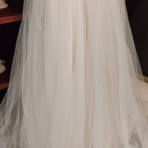 Handmade wedding dress by Koktsidis, white, 2020