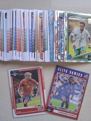 Donruss Road to the World Cup 2026 lot new, 48 cards with Yamal and Dembele parallel