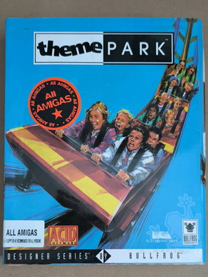 Theme Park Amiga like new, complete in box