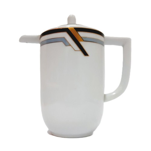 Le Perle porcelain jug like new, geometric motifs, 1 L