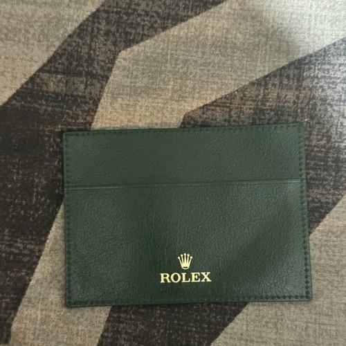 Rolex original cardholder authentic