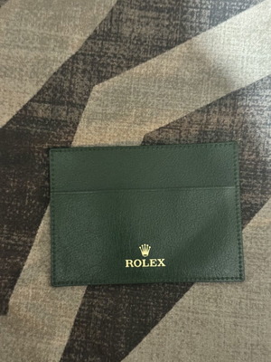 Rolex original cardholder authentic