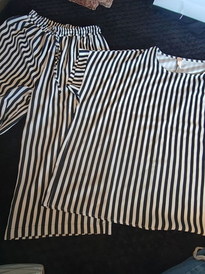 Set pants and blouse size Large like new