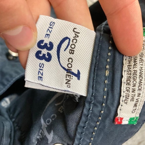 Jacob Cohen Style J622.C Nick Slim Jeans, Dark Grey, Size 33