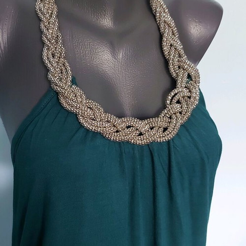 Gina Tricot Dress like new with built-in metal necklace decoration