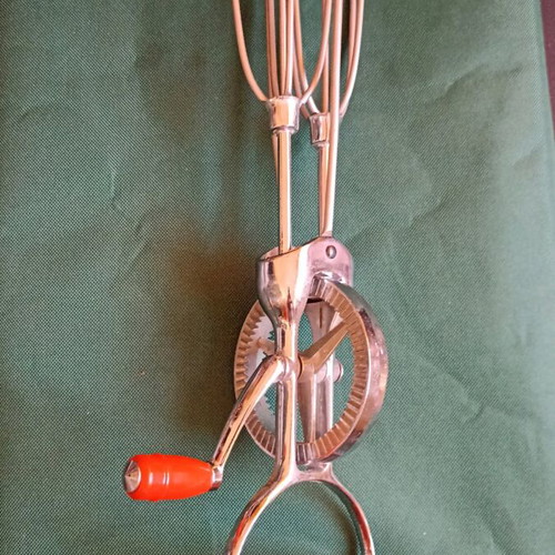 Vintage hand mixer inox like new
