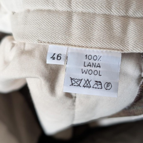 Zegna wool pants size 46 like new