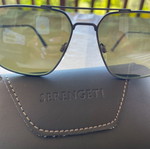 Serengeti Agostino sunglasses new, black and brown