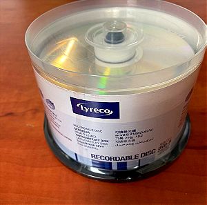 Δίσκοι Lyreco DVD-R 4.7GB 50 τμχ