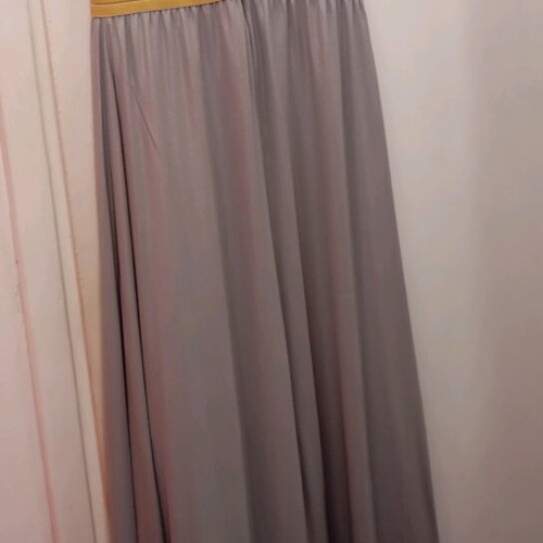 Long dress Lynne silver gold, like new