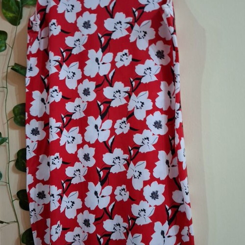 Floral dress AWG Mode Center XXL like new, black and red
