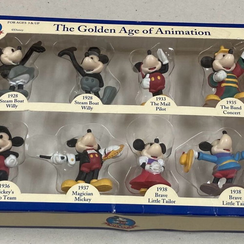 Disney 26000 Mickeys World Figures 1928-1938 Set Καινούργιο