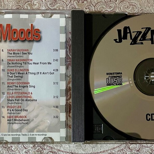 Jazz Moods 3-CD Box Set like new, classic jazz anthology