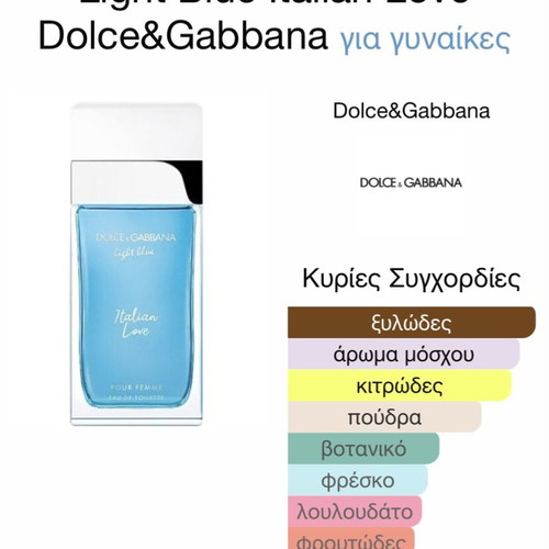 Dolce & Gabbana Light Blue Italian Love Eau de Toilette 25 ml used