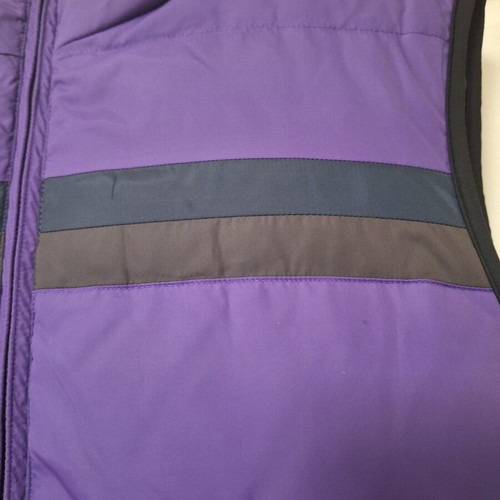 Benetton purple sleeveless jacket like new unisex