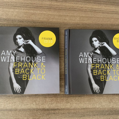 Amy Winehouse Frank & Back To Black 4 CD box set premium edition like new