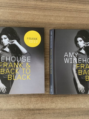 Amy Winehouse Frank & Back To Black 4 CD box set premium edition like new
