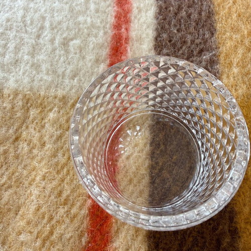 Glass decorative jar with lid like new