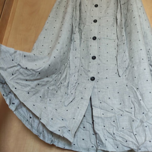 Helmi women's skirt like new, light gray, size M