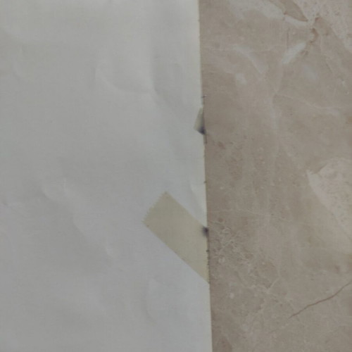 Strousy height chart used, paper, 98cm x 32cm