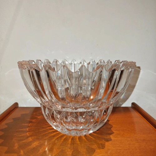 Vintage crystal decorative bowl Mikasa like new
