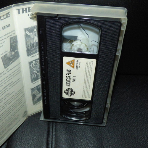 Macross Plus Part 4 anime videocassette used