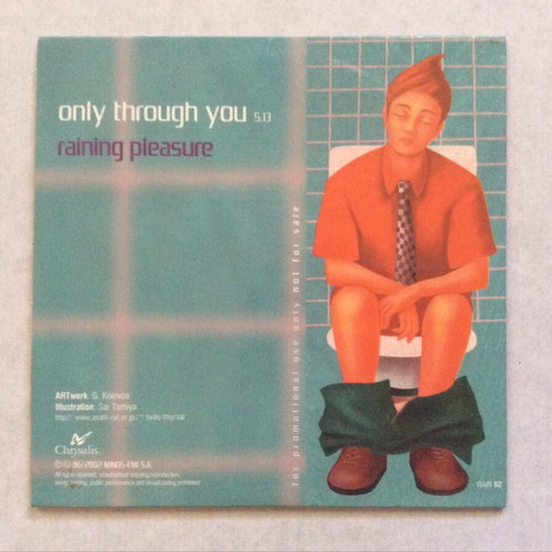 Raining Pleasure Only Through You CD single new, rock