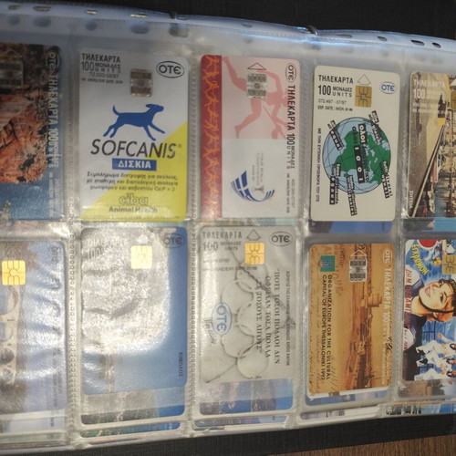 Ote phone cards collection pack of 250, like new, 1997-1999