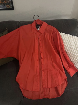 Access πουκάμισο oversized κόκκινο μέγεθος S M σαν καινούργιο